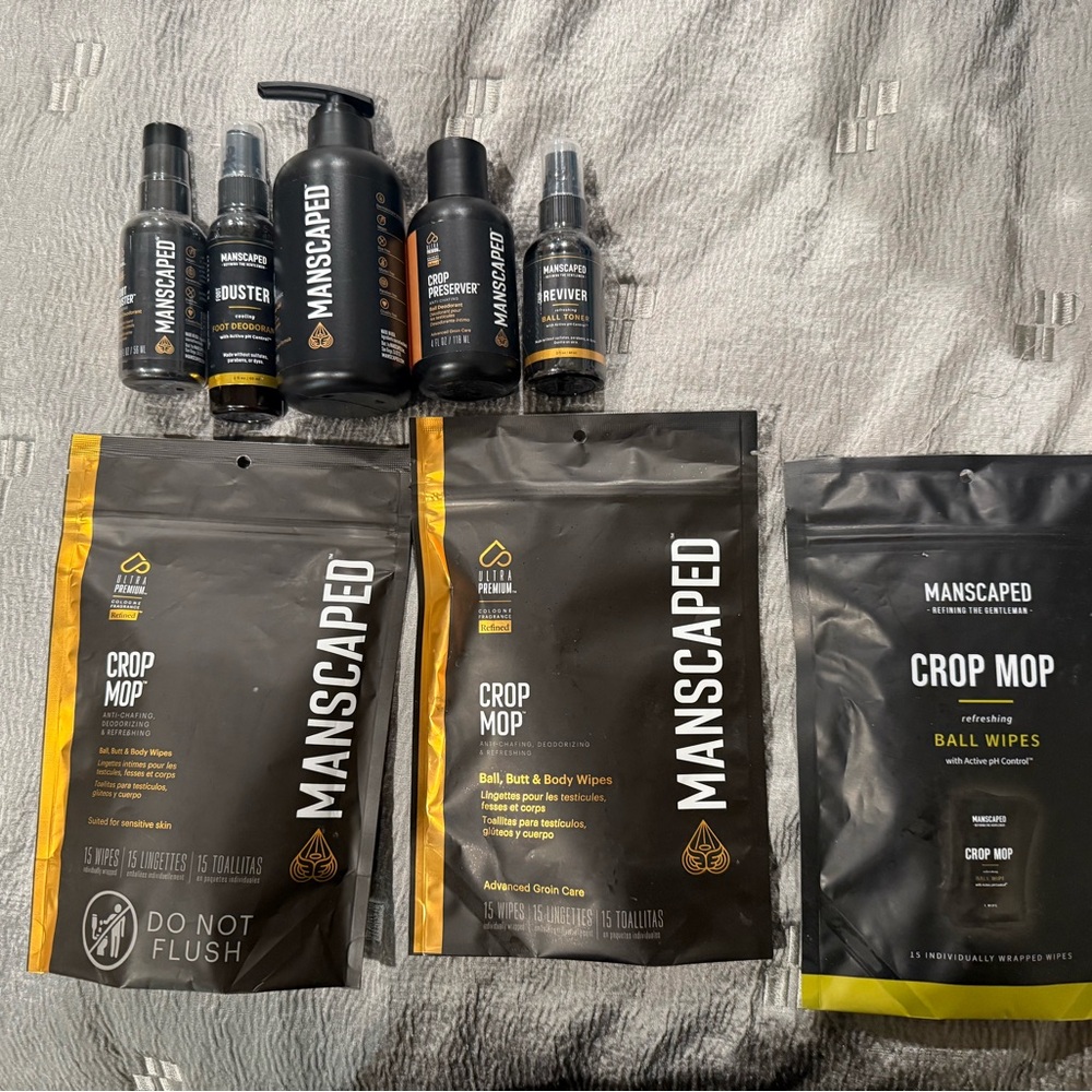Manscaped bundle NWT 8 items all pictured included.